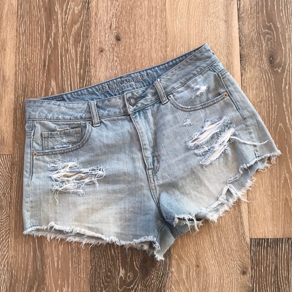 American Eagle Outfitters Pants - American Eagle Distressed Jean Short